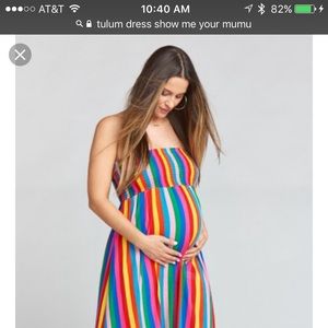 Show me your mumu tulum stripe dress